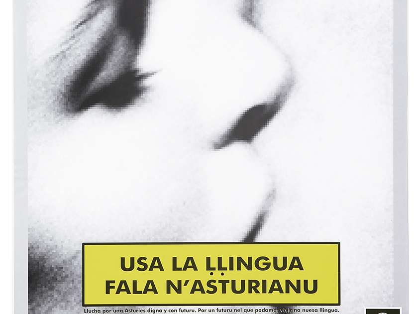 Cartel Usa la Llingua