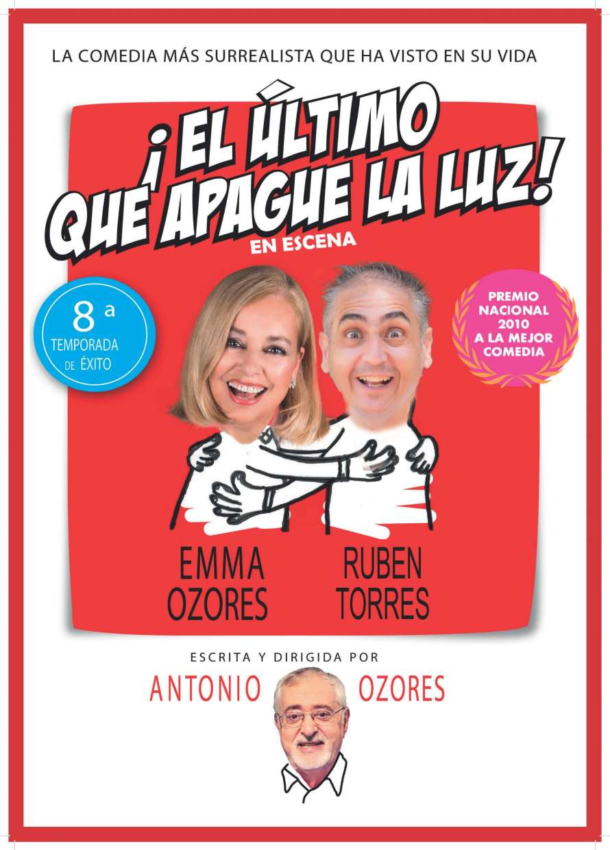 Cartel oficial de El último que apague la luz