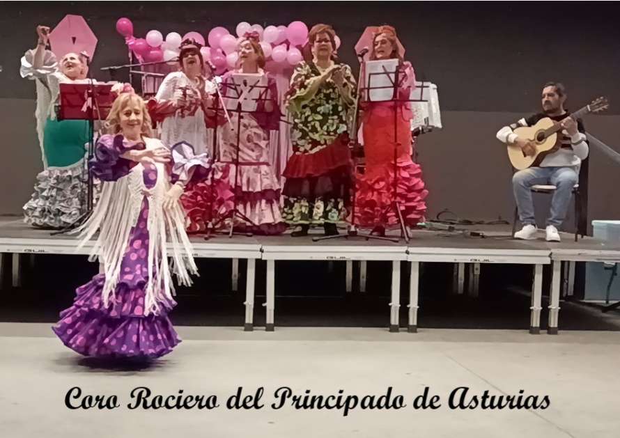 Arte en la Calle. Begoña. CORO ROCIERO DEL PRINCIPADO DE ASTURIAS. (Flamenco)