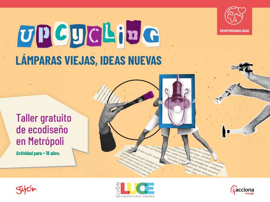 Upcycling: lámparas viejas, ideas nuevas. Edición 2
